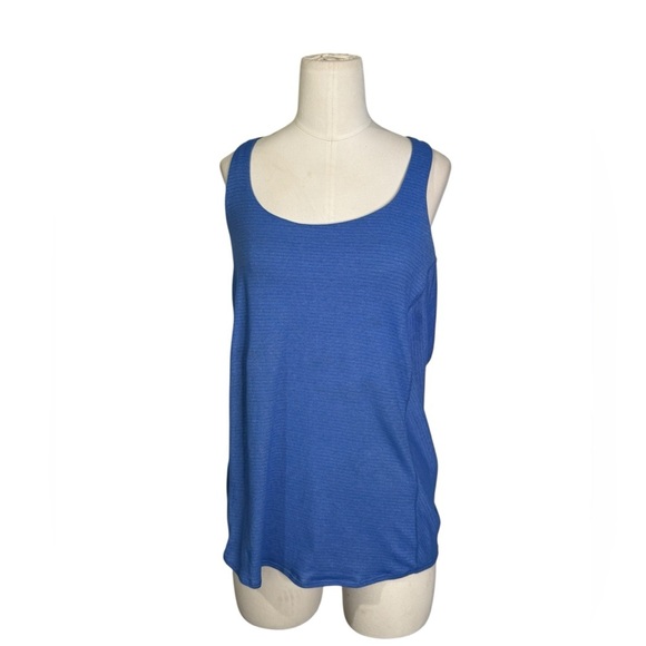 Lululemon Wild Tank
Heathered Harbor Blue / Cyber Stripe White Silver Fox Sz 8 - Picture 2 of 7